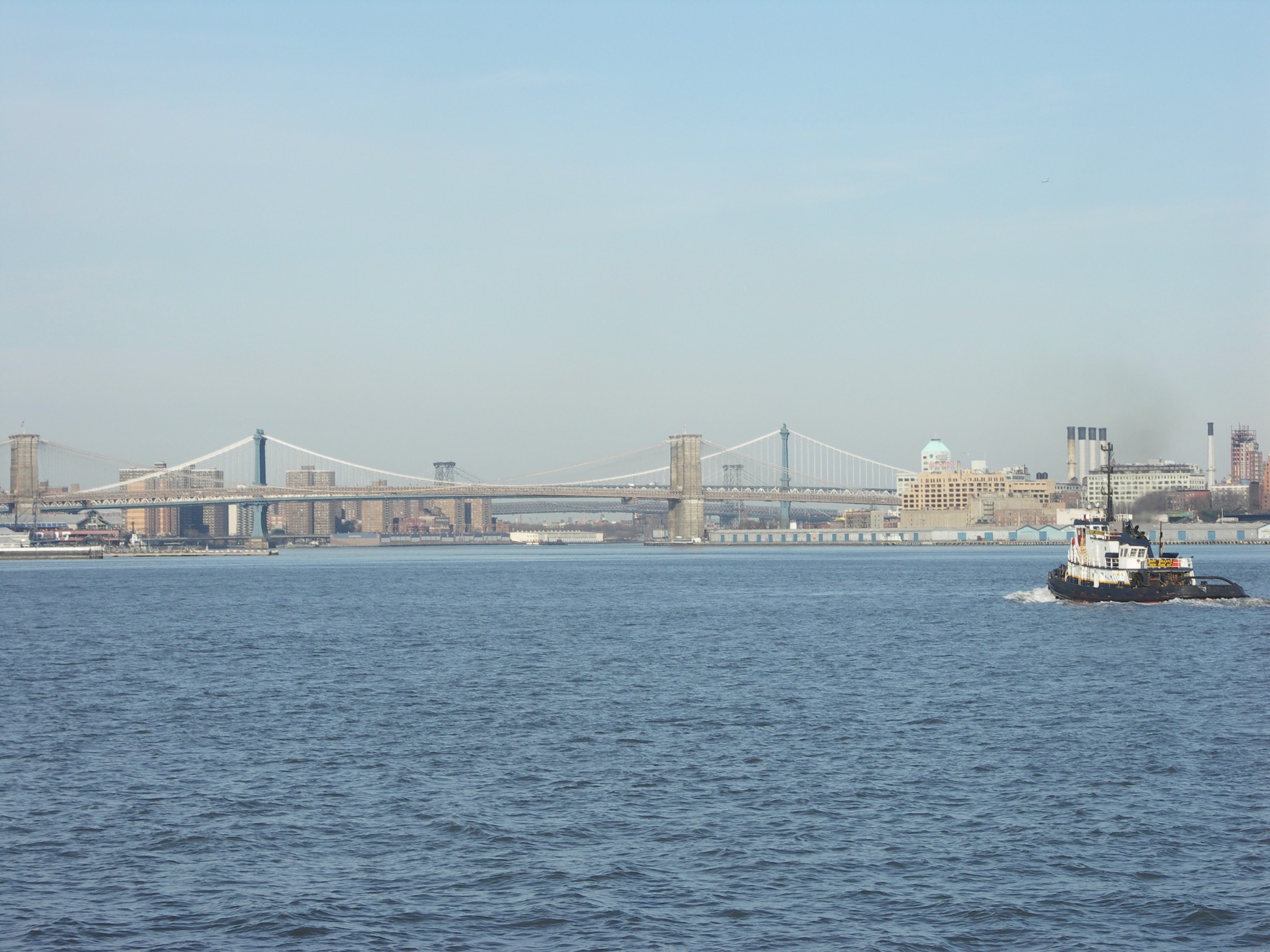 Brooklyn and Manhattan Bridges